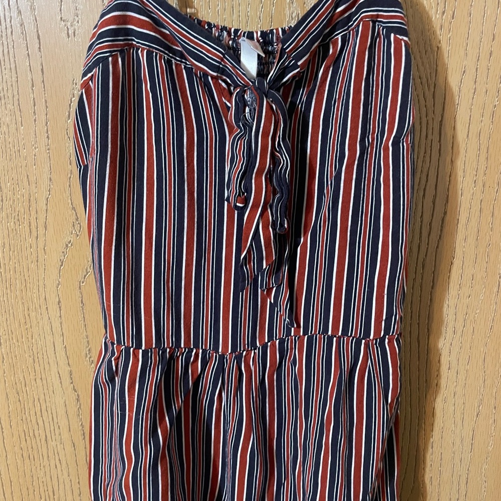 Red, white & blue romper